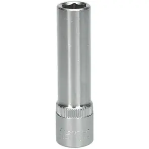 10mm Deep Drive Socket - 3/8" Chrome Vanadium Forged Steel Tool