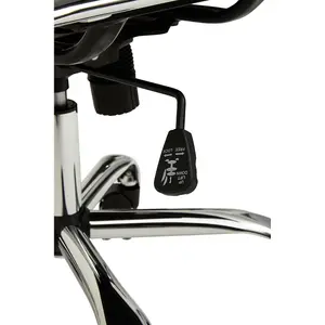 Interiors by Premier Brent Black Low Back Home Office Chair