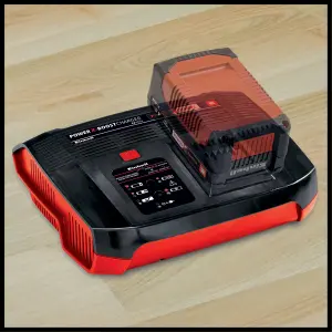 Einhell Power X-Change Fast Charger 6A - With Charge Boost Function - Compatible With All Power X-Change 18V Batteries