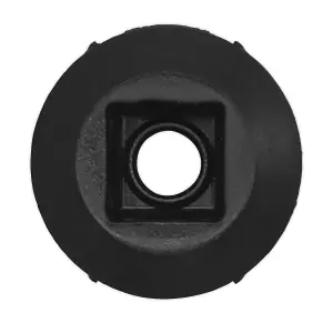 Sealey Locking Nut Diameter 15mm x 15mm Universal Black - Pack of 20 Pieces TCLN1515U