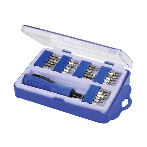 Silverline Precision Screwdriver Bit Set 31pce - 31pce