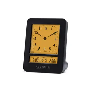 Digitally Alarm Tabletop Clock in Black