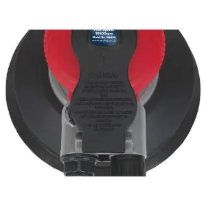 Sealey Air Palm Random Orbital Sander With 360 Degrees Exhaust Muffler 150mm GSA04