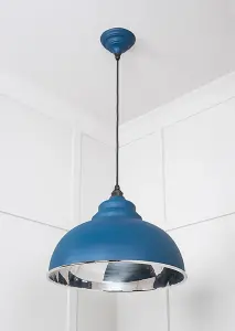 Smooth Nickel Harborne Pendant in Upstream