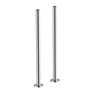 Cooke & Lewis Chrome effect Bath standpipe, Pack of 2