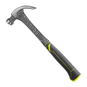 Ryobi Steel Curved Claw Hammer (450g) - RHHSCC450