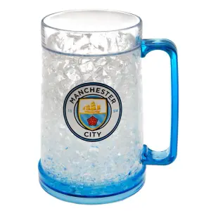 Manchester City FC Official Freezer Mug Blue (One Size)