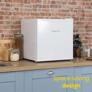 Russell Hobbs Mini Freezer White 31L Table Top Adjustable Thermostat RHTTFZ0E1W