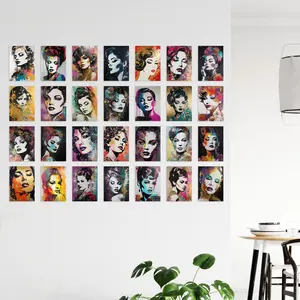 Glitter & Glamour Women Portraits - 50 Piece No Frame Print