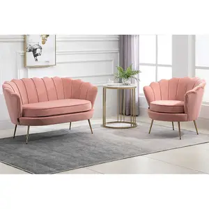 Birlea Ariel 2 Seater Sofa Coral