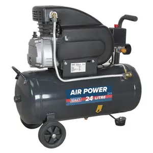 Sealey Air Compressor 24L Direct Drive 2hp SAC2420E