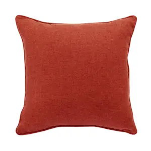 Isila Square Throw Cushion Terracotta