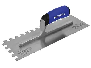 Faithfull - Prestige Notched Trowel 330 x 115mm (13 x 4.1/2in)