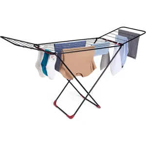 Clothes Airer Drying Rack Winged Drying 18M Length Drying Indoor Outdoor Laundry