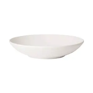 Villeroy & Boch Manufacture Rock Blanc 24cm Flat Bowl