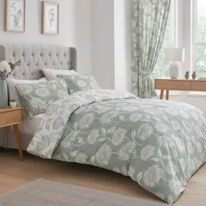 Chrysanthemum Easy Care Duvet Cover Set