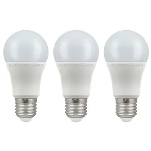 Crompton Lamps LED GLS 11W E27 Warm White Opal (75W Eqv) (3 Pack)