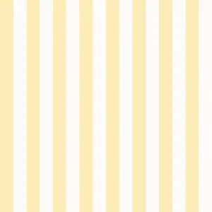 Galerie Stripes And Damask 2 Yellow Gold Regency Stripe Smooth Wallpaper