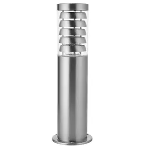 Outdoor Garden Bollard Light Stainless Steel 9W Outside Path LED Lamp Post IP44