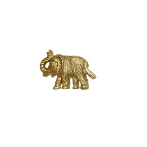 Melody Maison Gold Elephant Drawer Knob