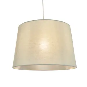 Inlight Lewell Duck Egg Linen effect Contemporary Light shade (D)40cm