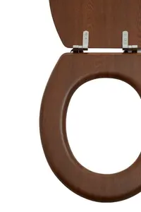 Maison by Premier Brooks Dark Oak Toilet Seat