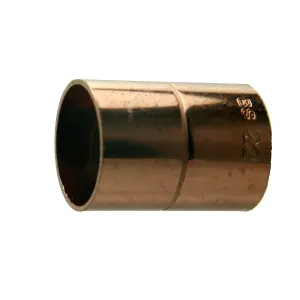 Plumbsure Straight Coupler (Dia)22mm, Pack of 10