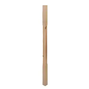 Cambridge Pine Stop Chamfered Stair Spindle Trade Box of 20 (H) 900mm x (W) 41mm