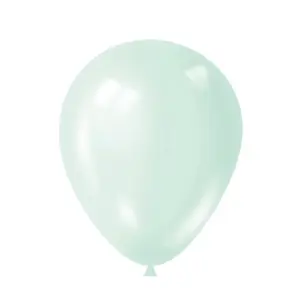 Globos Latex Balloons (Pack of 100) Mint Macaroon (One Size)