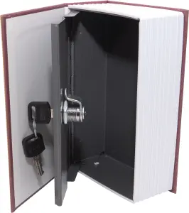 Key Lock Bible Book Hidden Cash Document Valuables Safe Box