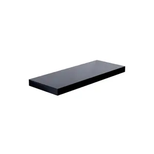 Balwinder Floating Shelf Black / 3.8cm H x 60cm W x 23.5cm D