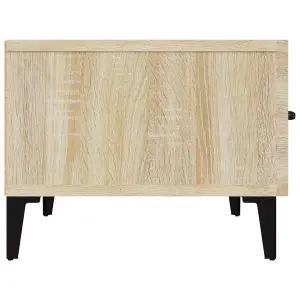 Berkfield TV Cabinet Sonoma Oak 150x34,5x30 cm Engineered Wood