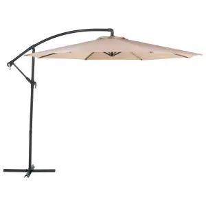 Cantilever Garden Parasol Sand Beige RAVENNA II