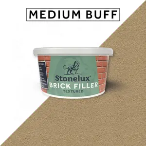 Stonelux Brick Repair Filler 0.3kg Medium Buff Filler Brick Effect Filler