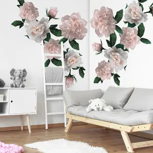 Walplus Combo Adult - Oversized Classic Roses Wall Sticker 32pcs