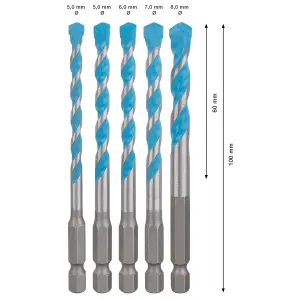 Bosch Professional Expert 5 piece Hex Multi-purpose Drill bit set