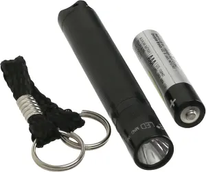 Maglite Solitaire LED 1 Cell AAA Black c/w Gift Box