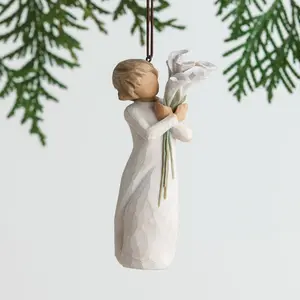 Beautiful Wishes Ornament Hanging Figurine