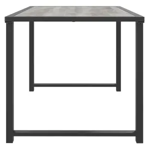 Berkfield Garden Table Anthracite 55x40x37 cm Steel