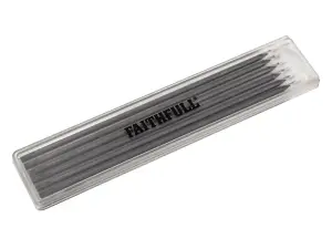 Faithfull FAICPLRRFILB Black Pencil Marking Refill Pack for FAICPLR 6 Piece