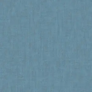 Galerie Structura Blue Plain Textured Wallpaper