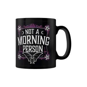 Grindstore Not A Morning Person Mug Black (One Size)