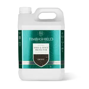 Timbashield Shed & Fence Protector 5 litres (Ebony)