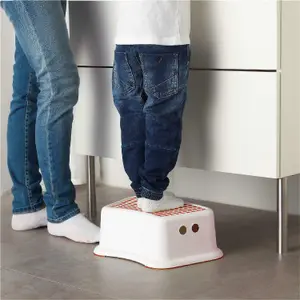 Stepping Stool for Toddlers with Soft-Grip - Toddlers & Kids Potty Training Stool - Durable and Tough - Lightweight