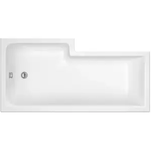 Dezine Cubo 1700 x 850mm L Shaped Right Hand Shower Bath