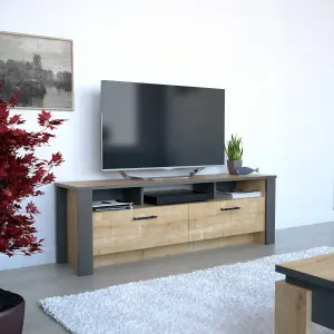 Decorotika Manhattan TV Stand TV unit for TVs up to 63 inch