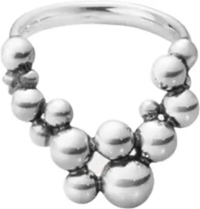 Georg Jensen Sterling Silver Moonlight Grapes Ring - Ring Size L - Georg Jensen Rings