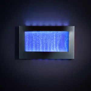 Primrose Bubble Hanging Landscape Water Wall Water Feature with Colour-Changing LEDs Indoor Use 55cm