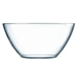 URBNLIVING 28cm Depth Tempered Glass Mixing Bowls