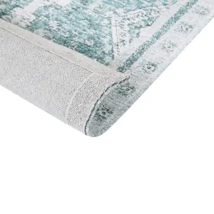 Cotton Area Rug 200 x 300 cm Mint Green FULLA